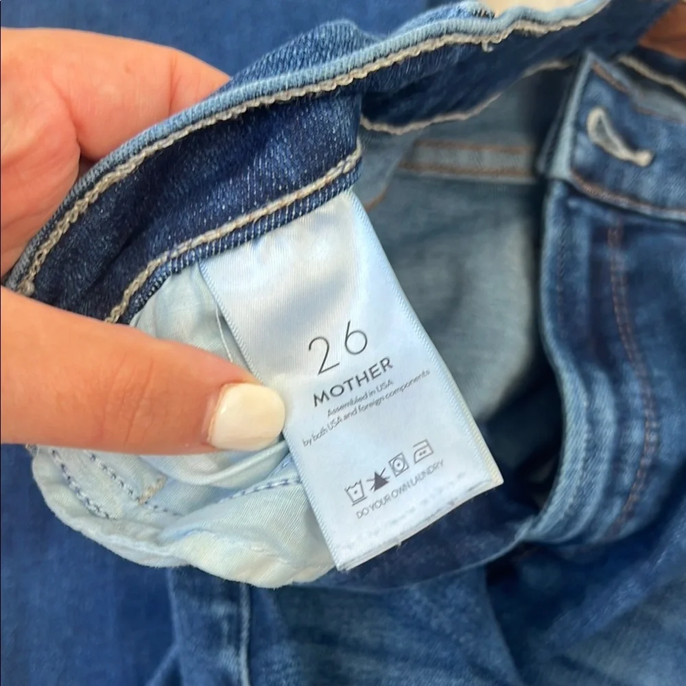 MOTHER HIGH WAISTED RUNAWAY JEANS - Picture 3 of 5